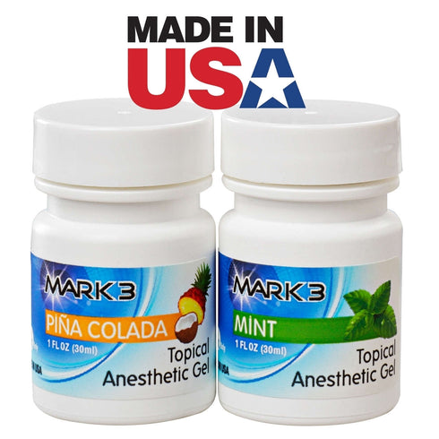 Topical Anesthetic Gel Grape 1oz. Jar - MARK3®